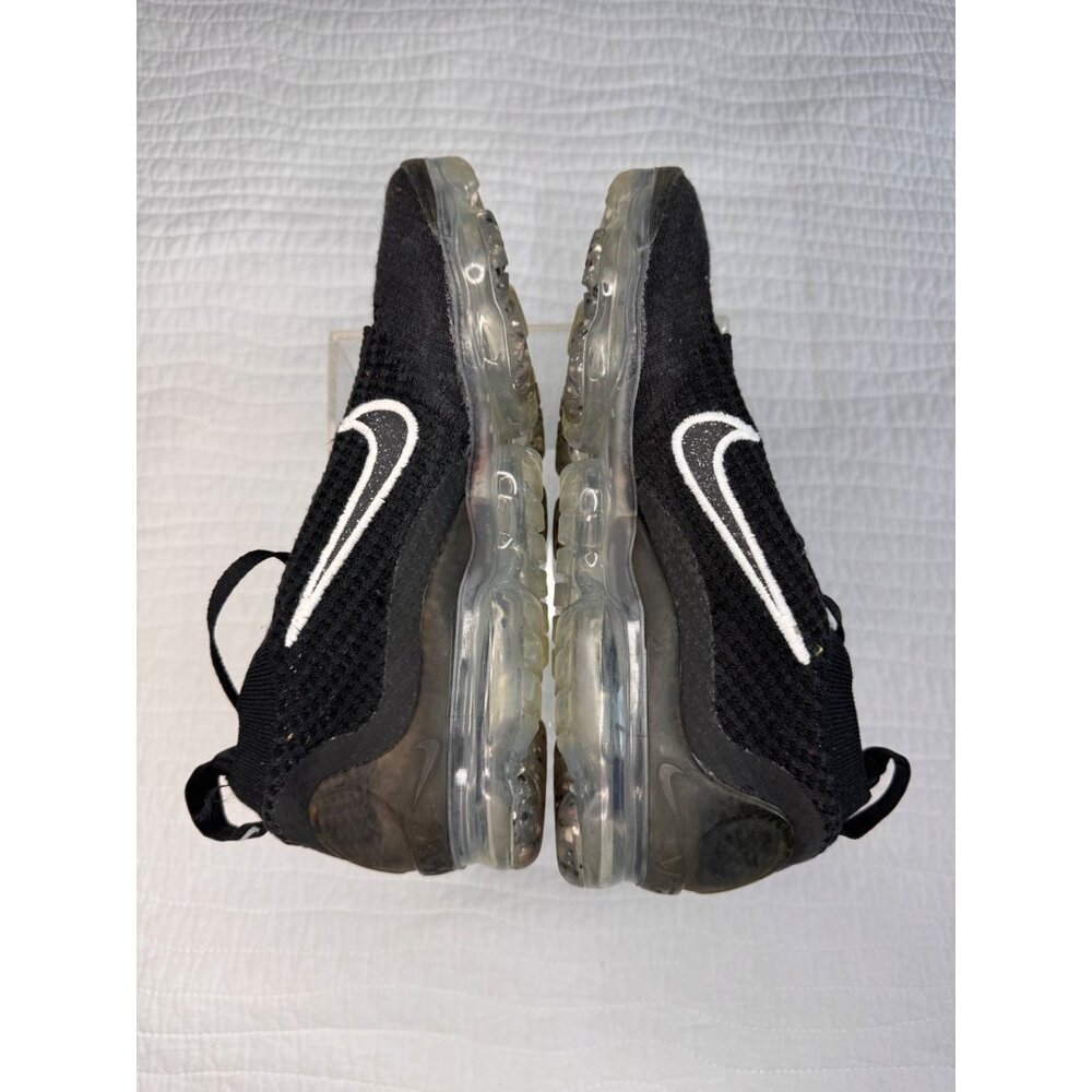 Nike Air VaporMax Flyknit 3 Black/White Running Shoes Size W 6 - Picture 5 of 9